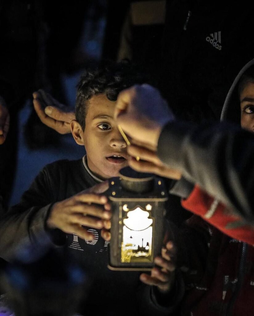 img_20240301_205606_4598507779637908839886-824x1024 Children in Rafah are preparing to welcome the holy month of Ramadan, after 145 days of genocide in the Gaza Strip.