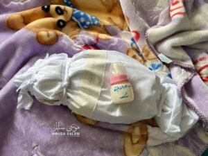 img_20240302_213032_3784422989154015990170-300x225 She got some milk but it was too late .. the baby girl Heba Ziadeh died in Kamal Al-Adwan Hospital in northern Gaza due to dehydration and malnutrition.